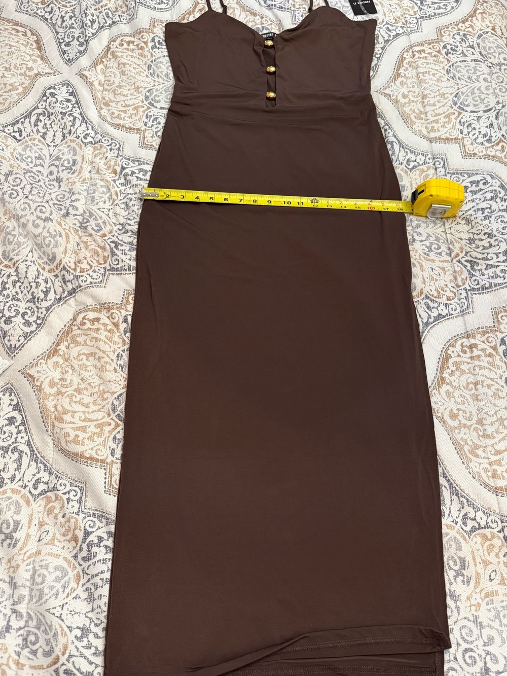Forever 21 Brown Maxi Skirt with Straight Cut - Picture 5 of 6